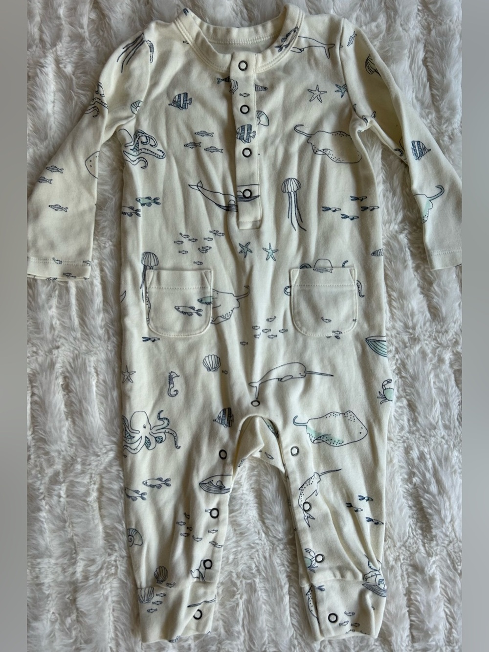 New Pehr Sea Life Romper
